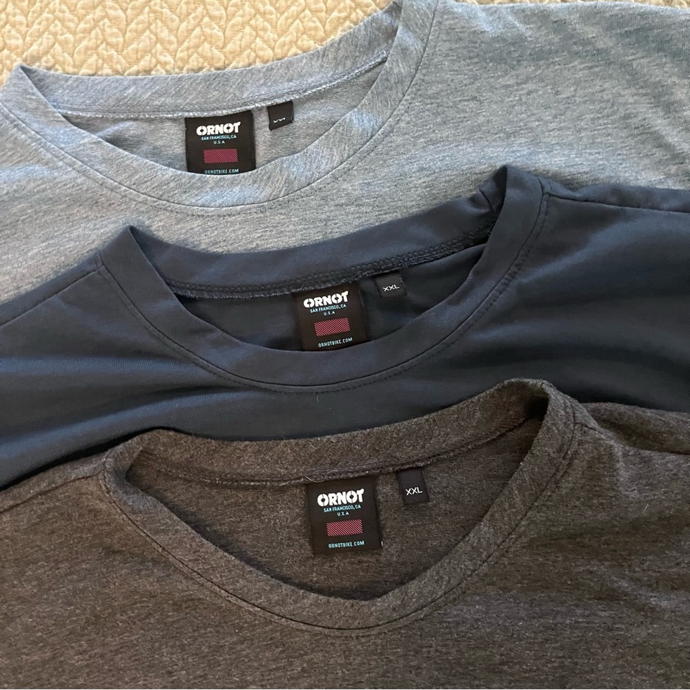 Men’s Ornot Tech T-Shirts Bundle EUC
